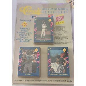 Vintage Sealed Classic MLB Board Game 150 Player Cards Unique To Classic Game